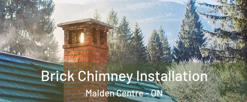 Brick Chimney Installation Malden Centre - ON