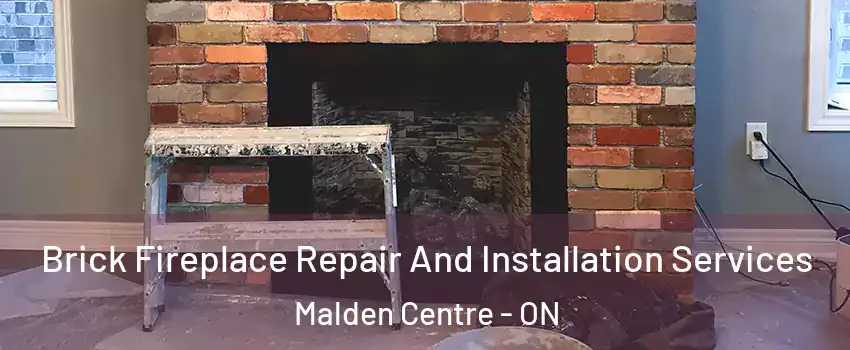  Brick Fireplace Repair And Installation Services Malden Centre - ON