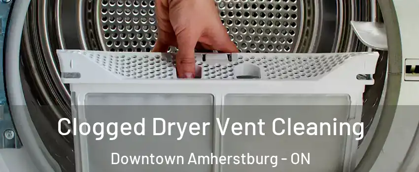  Clogged Dryer Vent Cleaning Downtown Amherstburg - ON