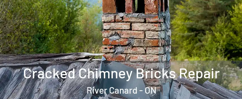  Cracked Chimney Bricks Repair River Canard - ON