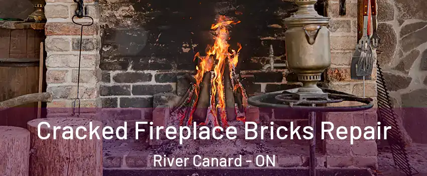  Cracked Fireplace Bricks Repair River Canard - ON