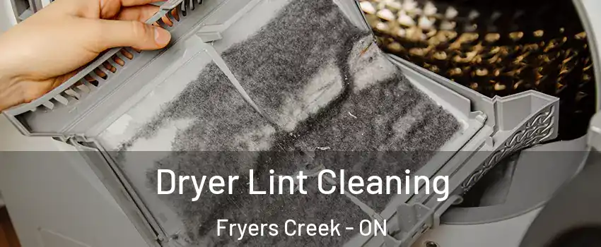  Dryer Lint Cleaning Fryers Creek - ON