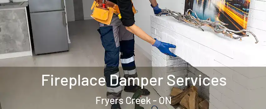  Fireplace Damper Services Fryers Creek - ON