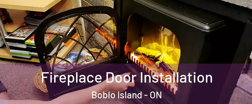  Fireplace Door Installation Boblo Island - ON