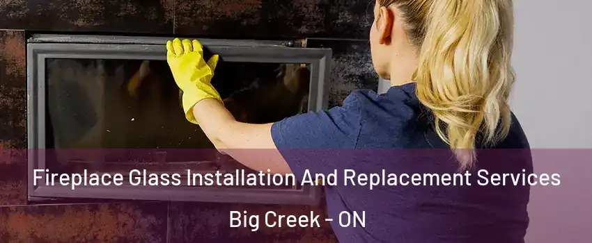  Fireplace Glass Installation And Replacement Services Big Creek - ON