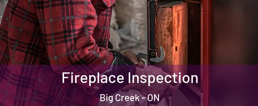  Fireplace Inspection Big Creek - ON