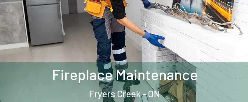  Fireplace Maintenance Fryers Creek - ON