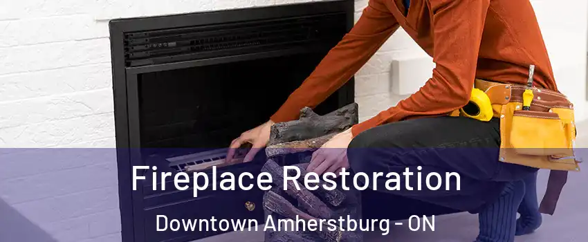  Fireplace Restoration Downtown Amherstburg - ON