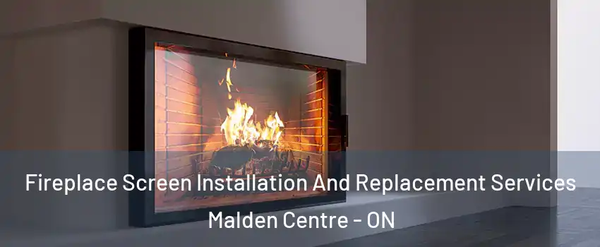  Fireplace Screen Installation And Replacement Services Malden Centre - ON