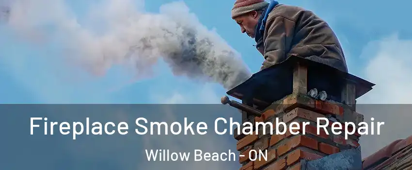  Fireplace Smoke Chamber Repair Willow Beach - ON