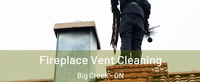 Fireplace Vent Cleaning Big Creek - ON
