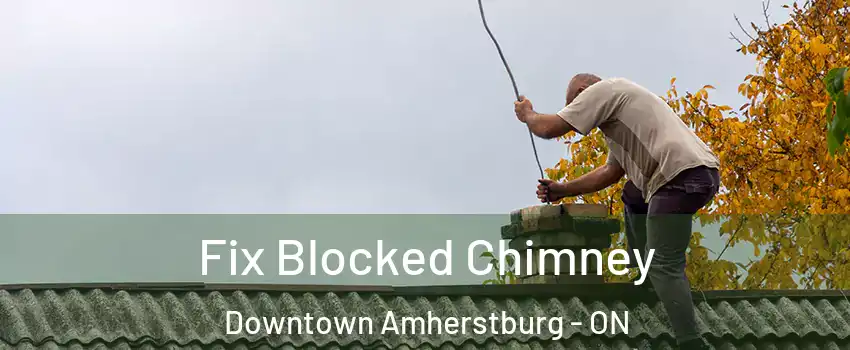  Fix Blocked Chimney Downtown Amherstburg - ON