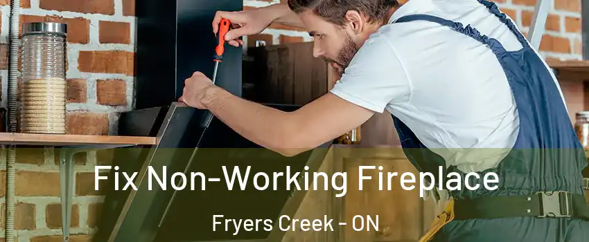  Fix Non-Working Fireplace Fryers Creek - ON