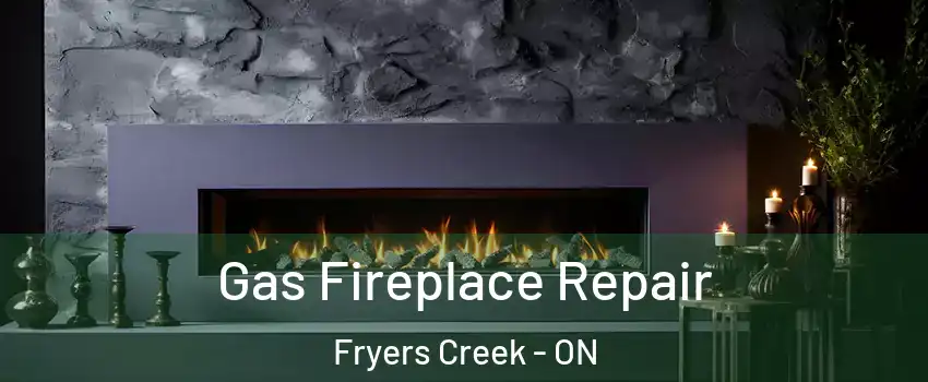  Gas Fireplace Repair Fryers Creek - ON