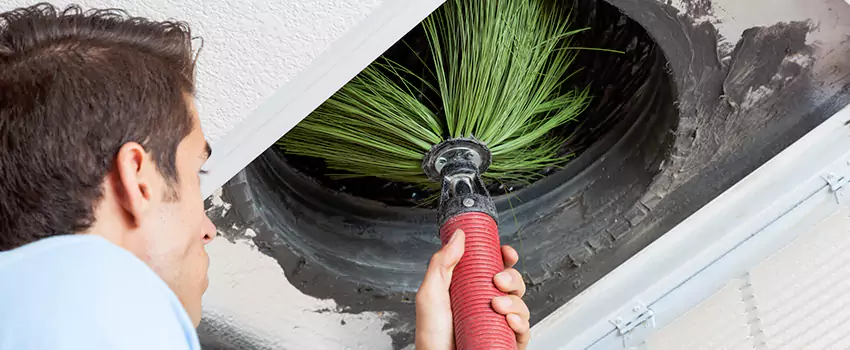 Clogged Air Duct Cleaning Process in Amherstburg, ON