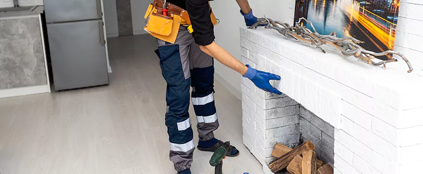 Outdoor Fireplace Restoration in Amherstburg, Ontario