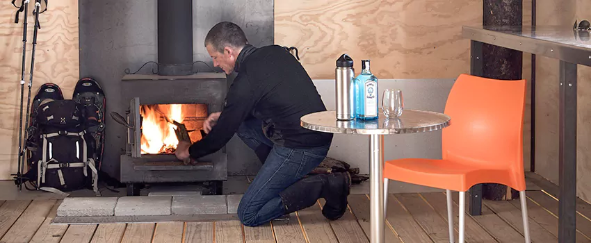 Open Hearth Wood Fireplace Installation in Amherstburg, ON