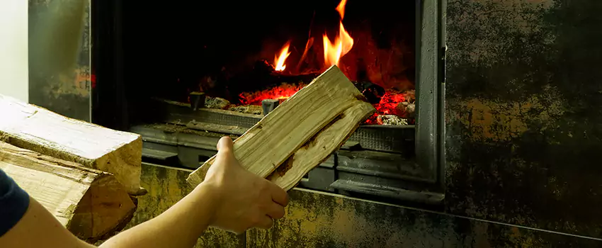 Wood Stove Heat Resistant Wall Repair in Amherstburg, Ontario