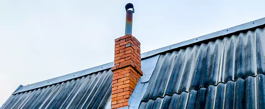 Aluminium Chimney Flashing Repair in Amherstburg, ON