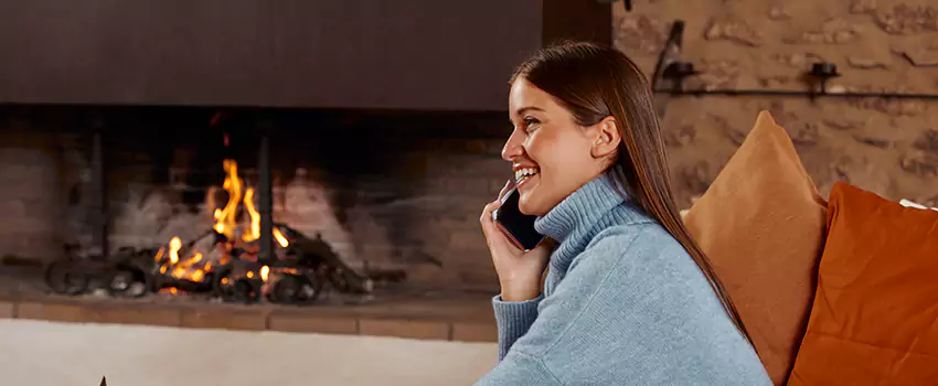 Dimplex Built-In Electric Fireplace Installation in Amherstburg, ON