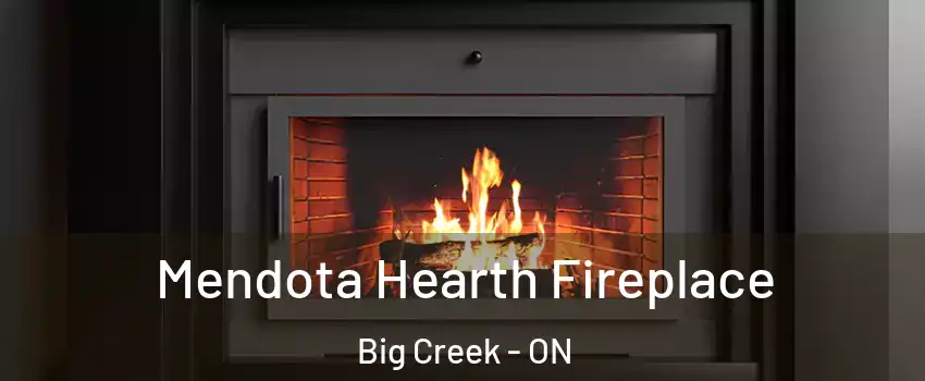  Mendota Hearth Fireplace Big Creek - ON